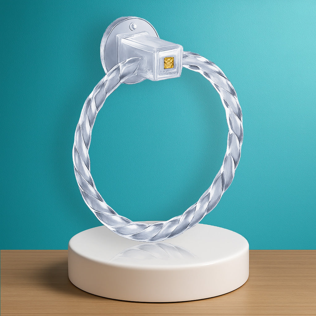 Towel Ring Twisted (Pack of 2)