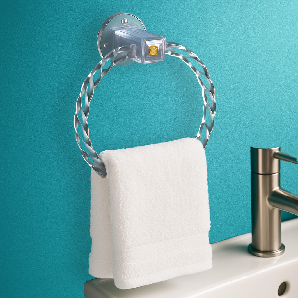 Towel Ring Twisted (Pack of 2)