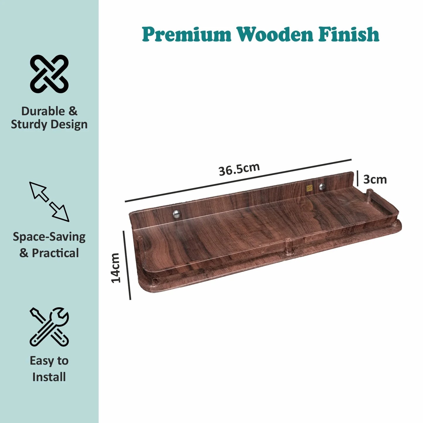 Petro Wooden Finish Kit – 5 in 1 Bathroom Set