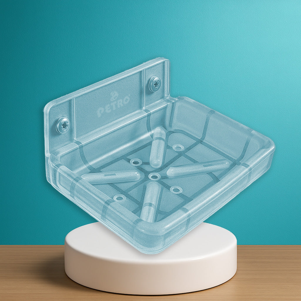 Soap Dish Single Square (Pack of 2)