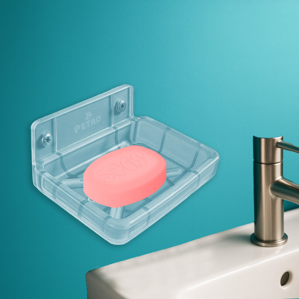 Soap Dish Single Square (Pack of 2)