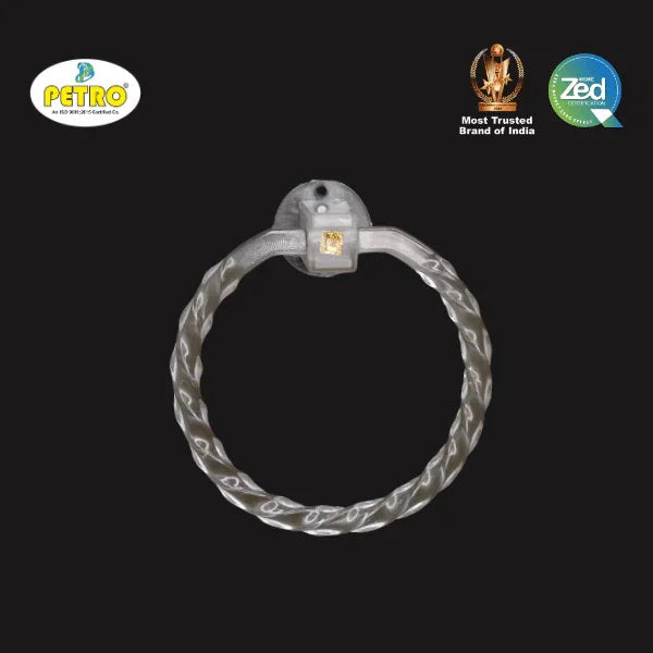 Towel Ring Twisted (Pack of 2) - Petro Industech Pvt. Ltd.