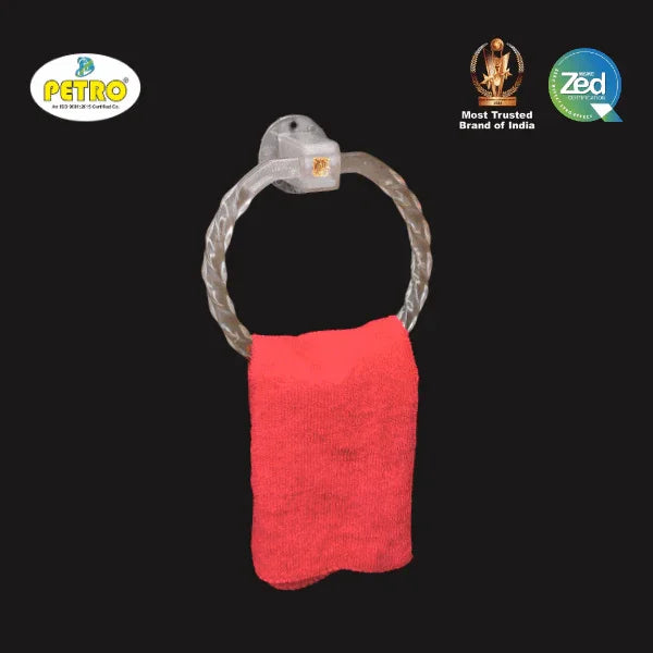 Towel Ring Twisted (Pack of 2) - Petro Industech Pvt. Ltd.