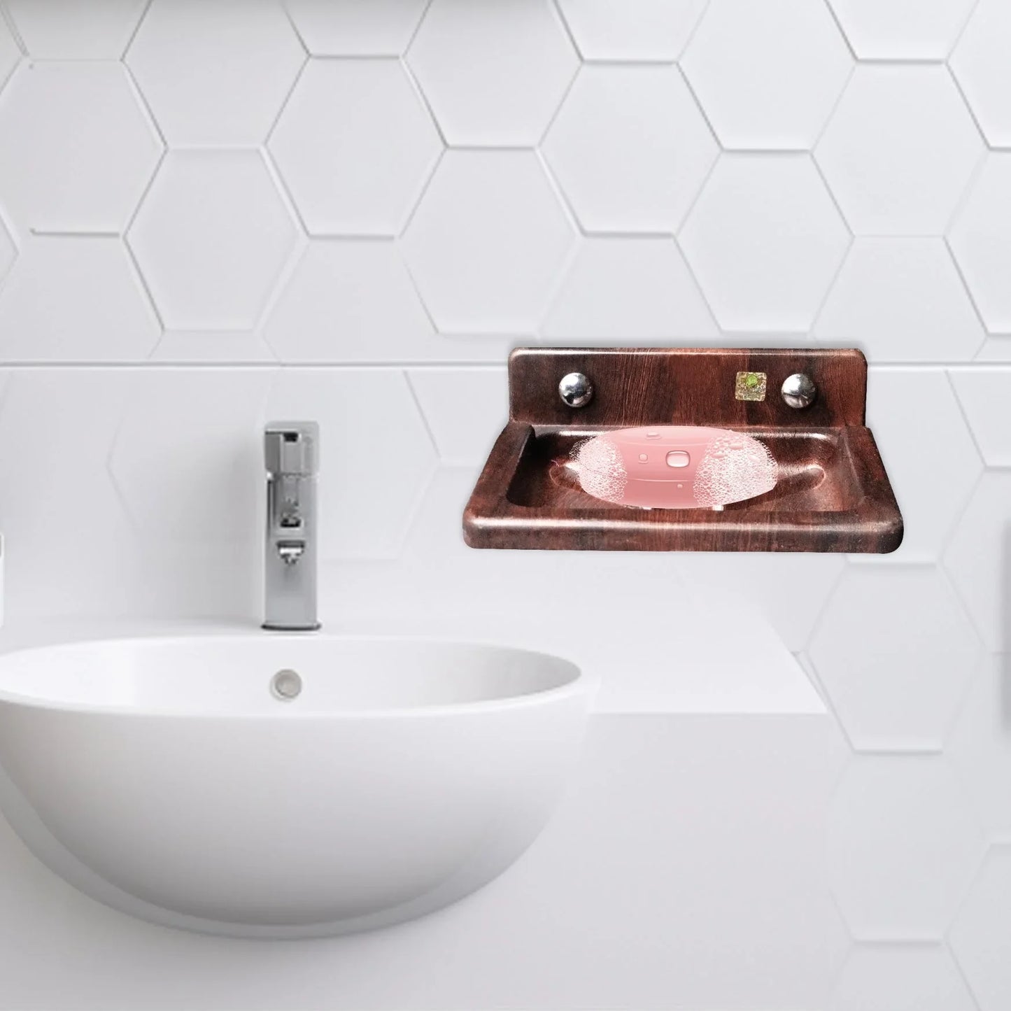 Petro Wooden Finish Kit – 5 in 1 Bathroom Set