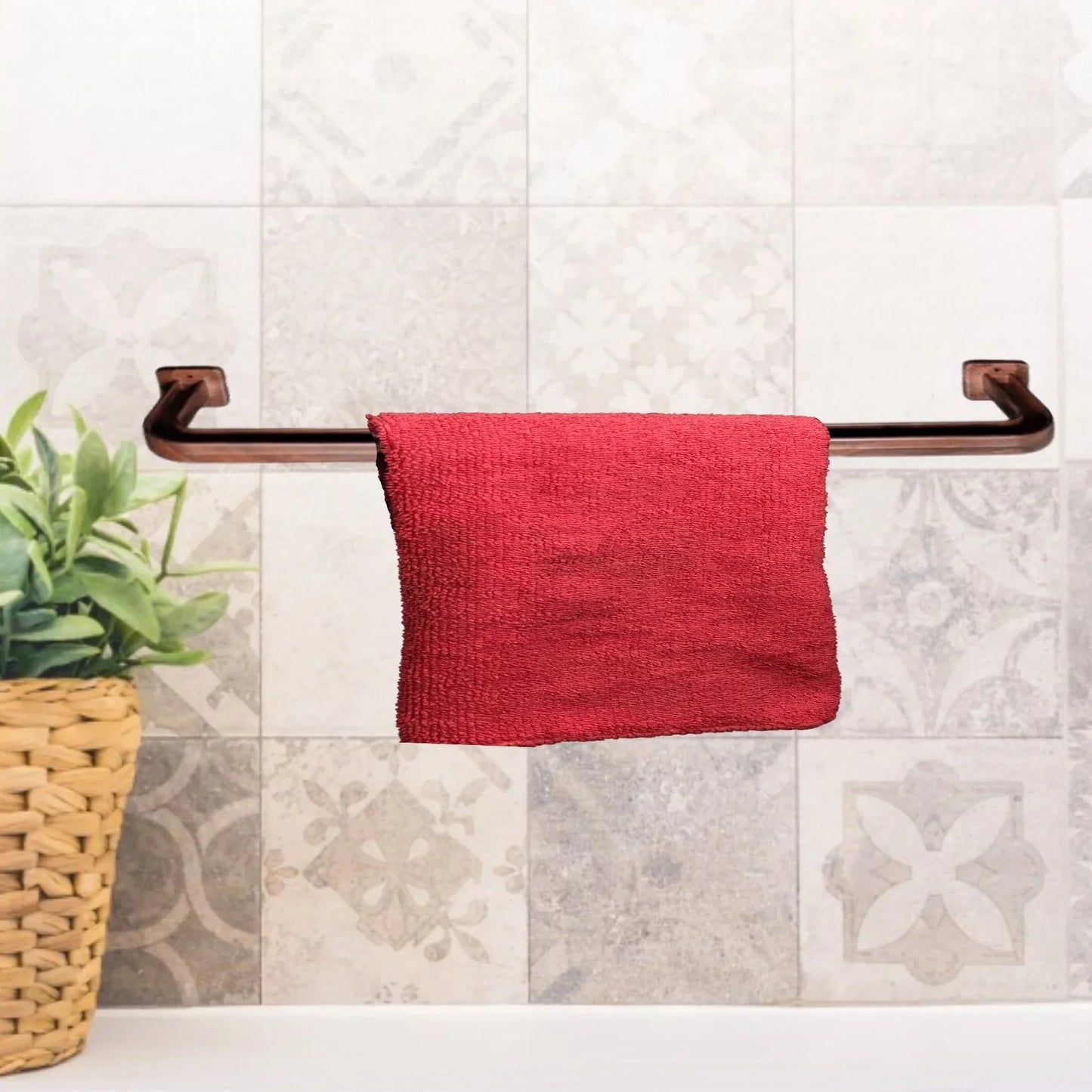Petro Wooden Finish Kit – 5 in 1 Bathroom Set