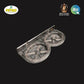 Soap Dish Double Oval (Pack of 2) - Petro Industech Pvt. Ltd.