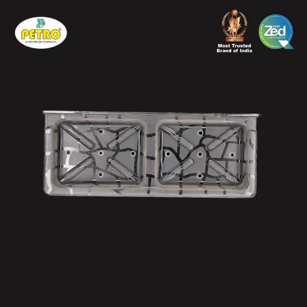 Soap Dish Double Square (Pack of 2) - Petro Industech Pvt. Ltd.