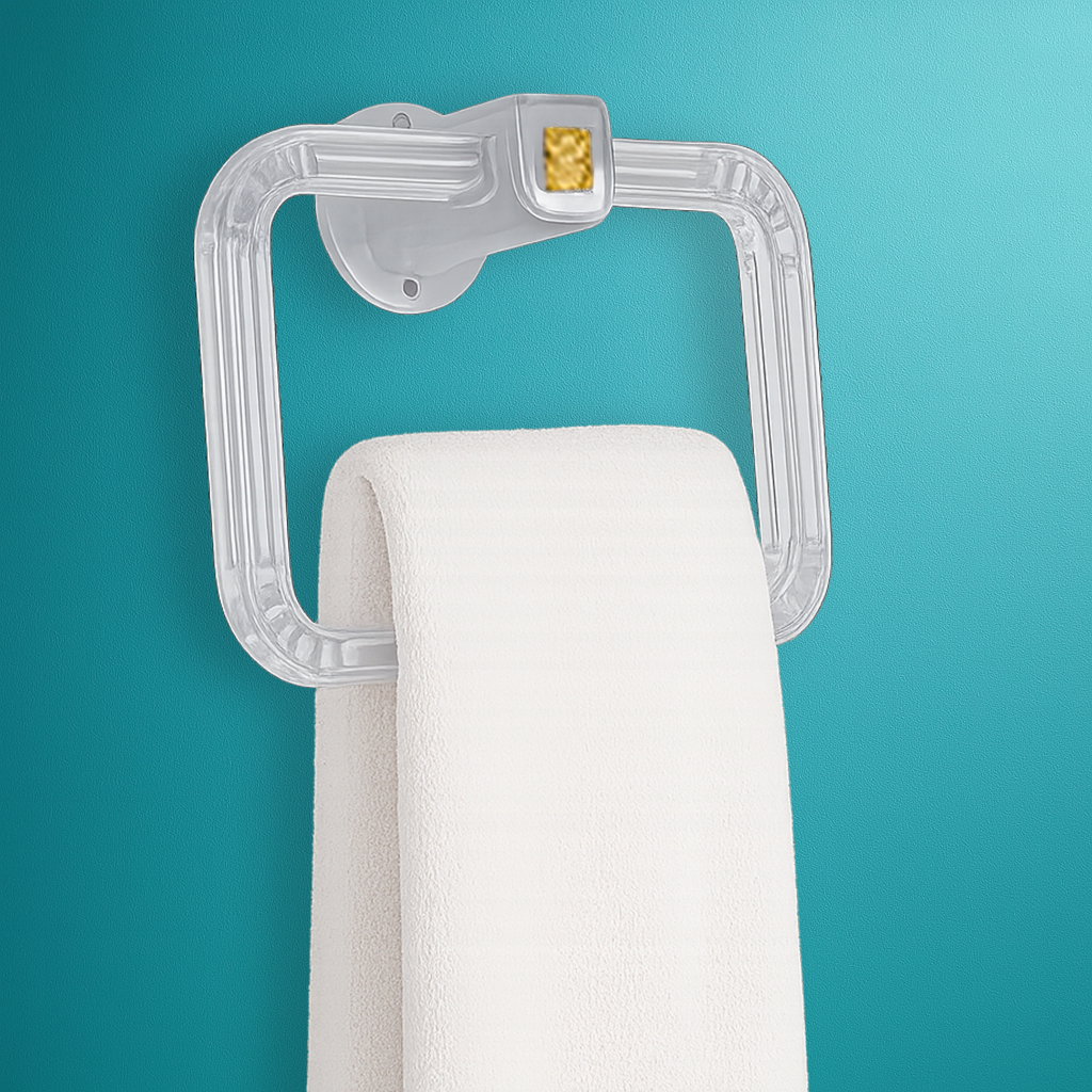Towel Ring Rectangular (Pack of 2)