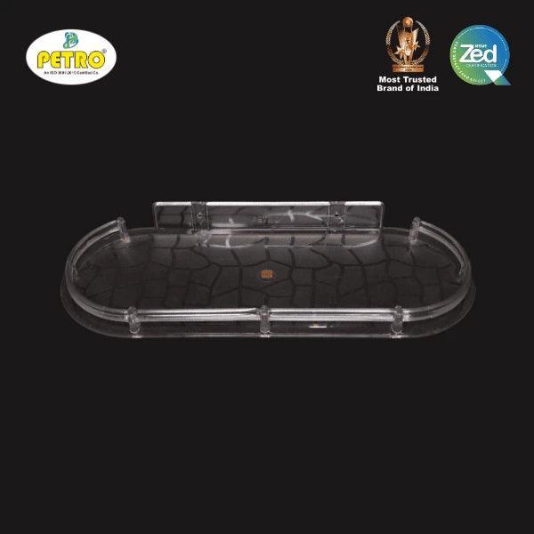 Bathroom Shelf – 16-inch Oval Front Shelf -2 Pack wall shelf
